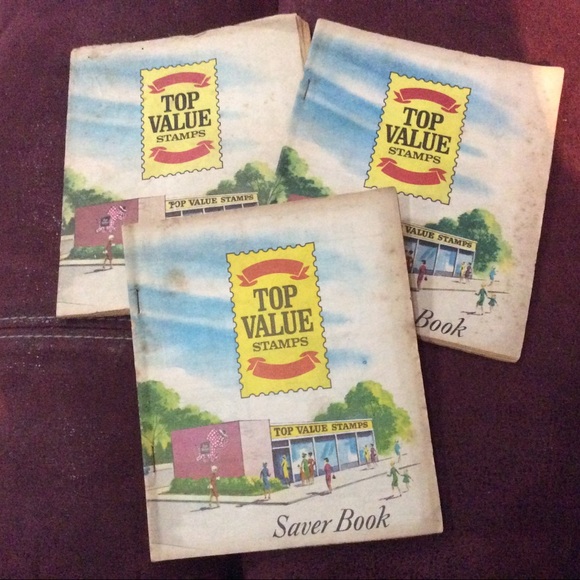 Vintage lot 3 Top Value Stamps saver books - Picture 1 of 3